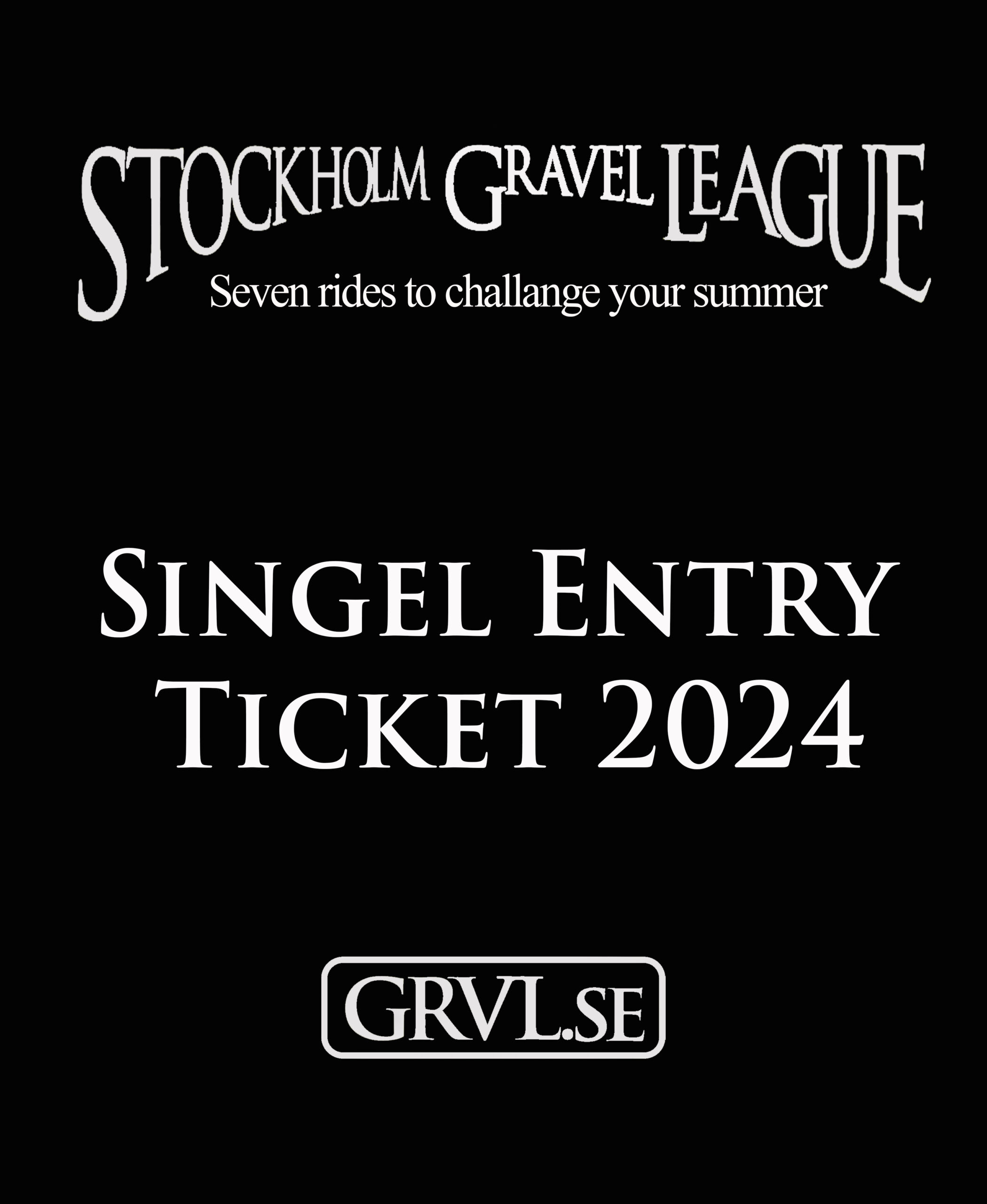 Stockholm Gravel League Ticket